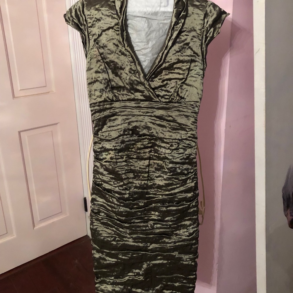Nicole Miller Olive Dress